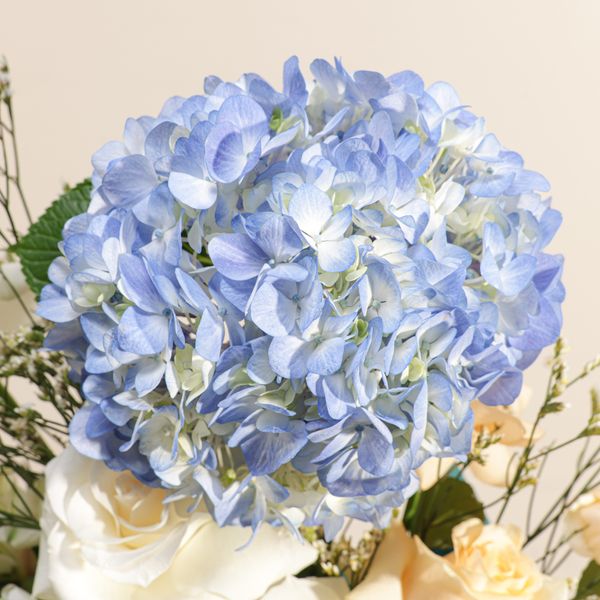 مزهرية زهور فاتحة ناعمة - Image 5